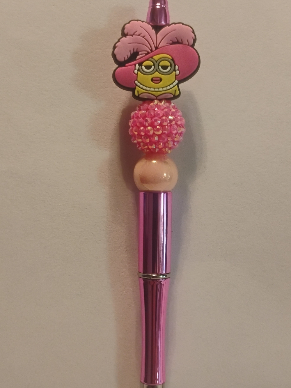 Hand-Crafted CharacterBeaded Pen NWT